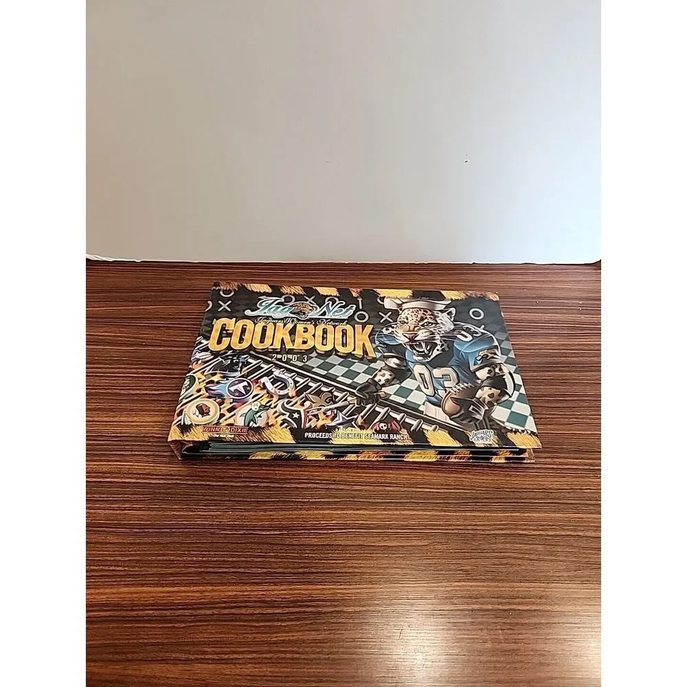 Vintage 2003 NFL Jacksonville Jaguars Jag Net Winn Dixie Cookbook